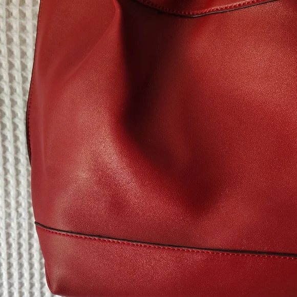 Vintage Kathy Ireland Burgundy Shoulder Bag NWT - Picture 6 of 13